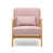 Chaise rose est en rupture de stock
