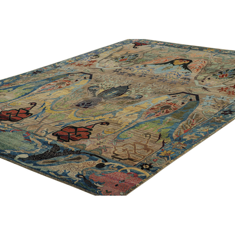 One-of-a-Kind 7'11x11'4 Hand Knotted Area Rug