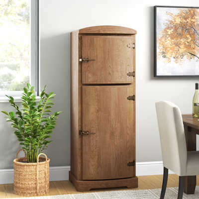 Marjo 60cm Solid Wood Bar Cabinet