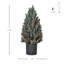 Arbre de Noël artificiel miniature 18 po
