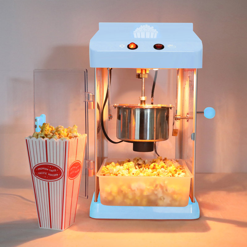 Machine à maïs soufflé 4 oz, Bleu