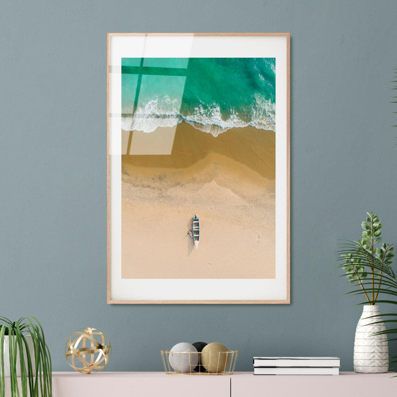Stunning Tempered Glass Wall Art Painting, 11.8 x 17.7 inches | 100% Tempered Glass, Thickness: 0.16 inches | Fade-Resistant Back Surface Print, Vivid Colors | Perfect for Home Decor & Modern Aesthetics
