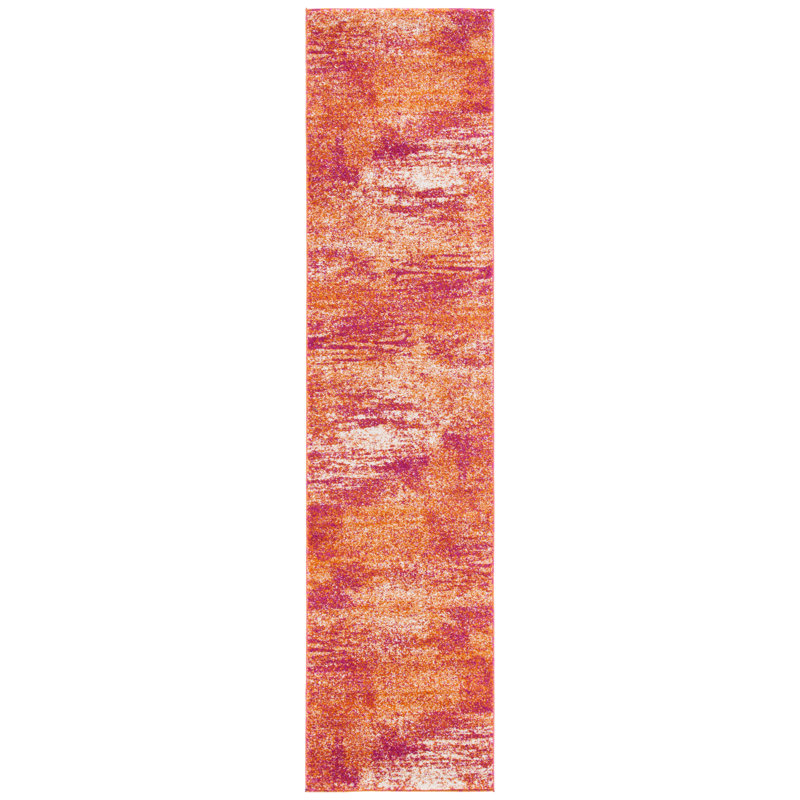 Casey-Marie Performance Abstract Rug, Runner 2'2" x 9'