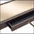 Espresso & Champagne Desk Table