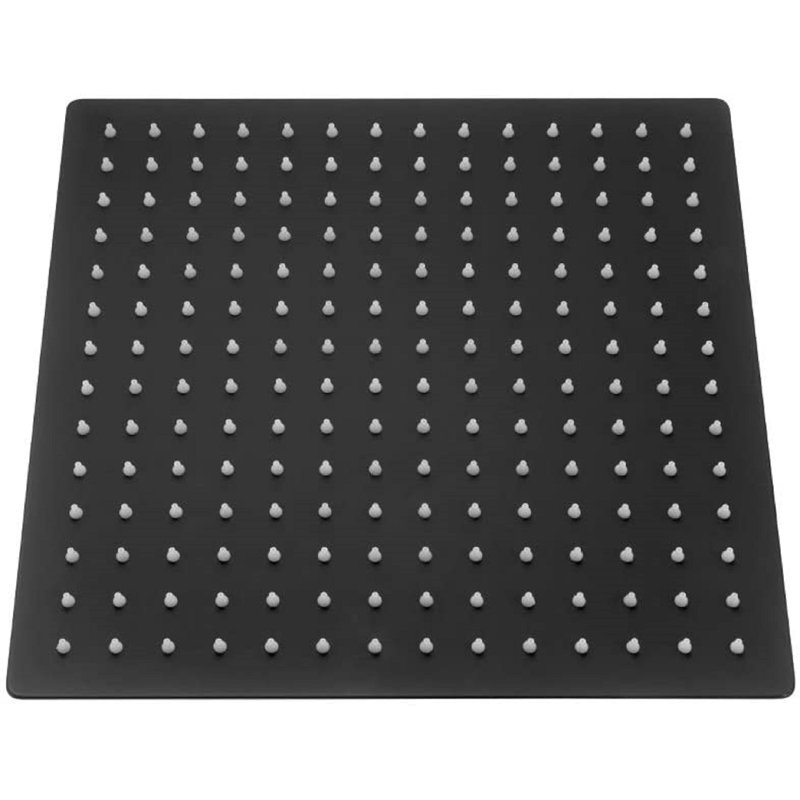 Adjustable Shower Head 1.8 GPM GPM with Self-Cleaning, Matte Black