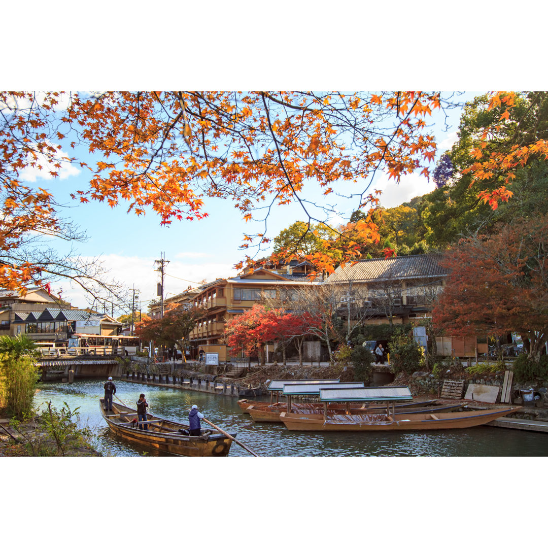 Leinwandbild Japan Arashiyama von Nicholashan