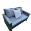 Wicker 6 - Person Garden Lounge Set with Cushions