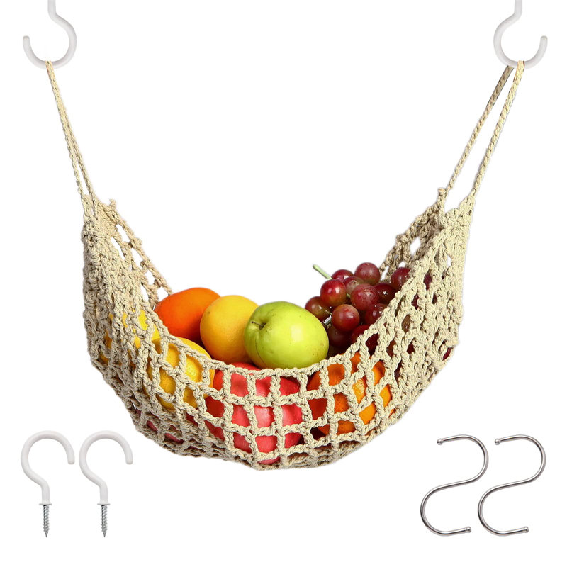 Hamac à fruits pour cuisine sous armoire