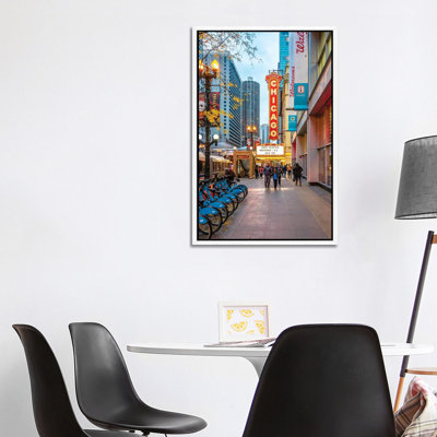 Chicago Theatre by Nejdet Duzen - Print on Canvas