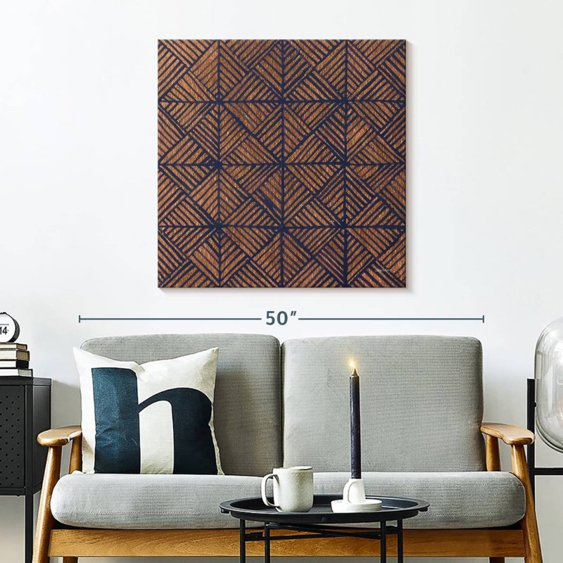 Kerner Copper Pattern, 30" H x 30" W
