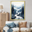 Beitris, méandres, route bleue, voyage sans fin I sur toile