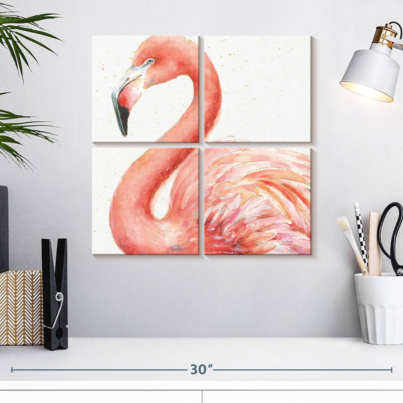 Ronce gracieusement rose III, H 18 po x l 18 po