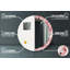 Huldar Glass Flat Wall Mirror