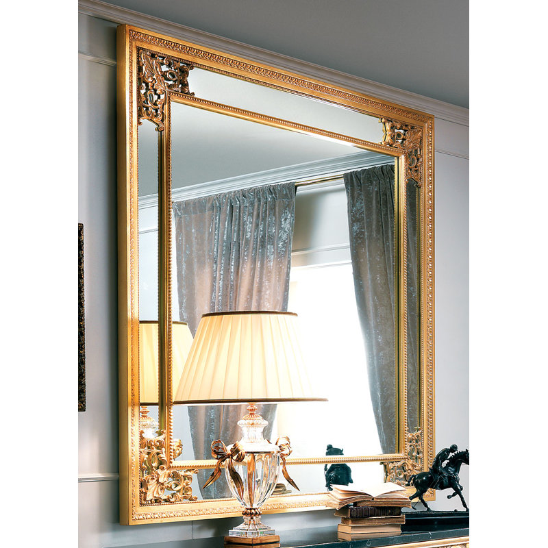 Miroir décoratif biseauté traditionnel