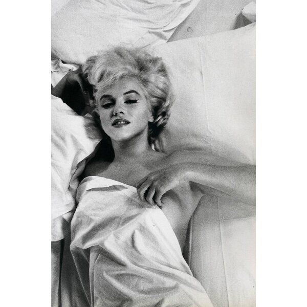 Marilyn Monroe Hot Mess - Photograph Print House of Hampton Size: 19 H x 13 W x 0.1 D, Format: Unframed Paper