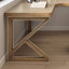 Bureaux en bois massif brun en forme de L-107198182-107198180