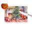 Grande planche à découper teckel Cozy Christmas