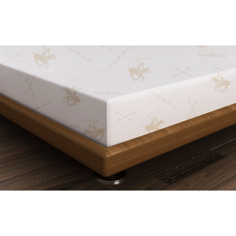 Drap-housse 100% coton Bhpc, Drap-housse de taille simple, Beige / Blanc