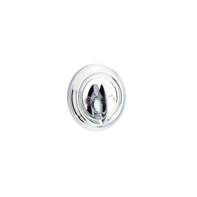 Deadbolt One Sided Deadbolt, Polished Chrome