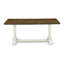 L'ensemble de table moderne 5 pièces se compose d'une table Mid-Century patinée et de 4 chaises Parsons en tissu Shitake à haut dossier - Finition noire brossée-770536432-770536435-792089898