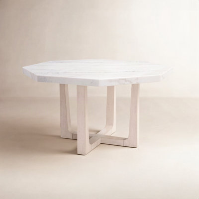 Landover 54'' Marble Dining Table