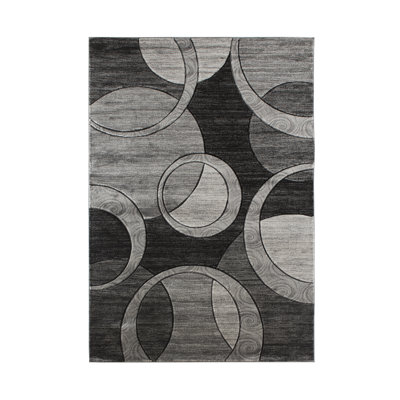 Tapis gris / noir Adonia