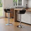 Tabouret de bar pivotant avec dossier Ginko-879315297-882844519