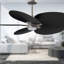 Alessandra - Ventilateur de plafond à cinq pales - DEL intégrée-103363421-103363409