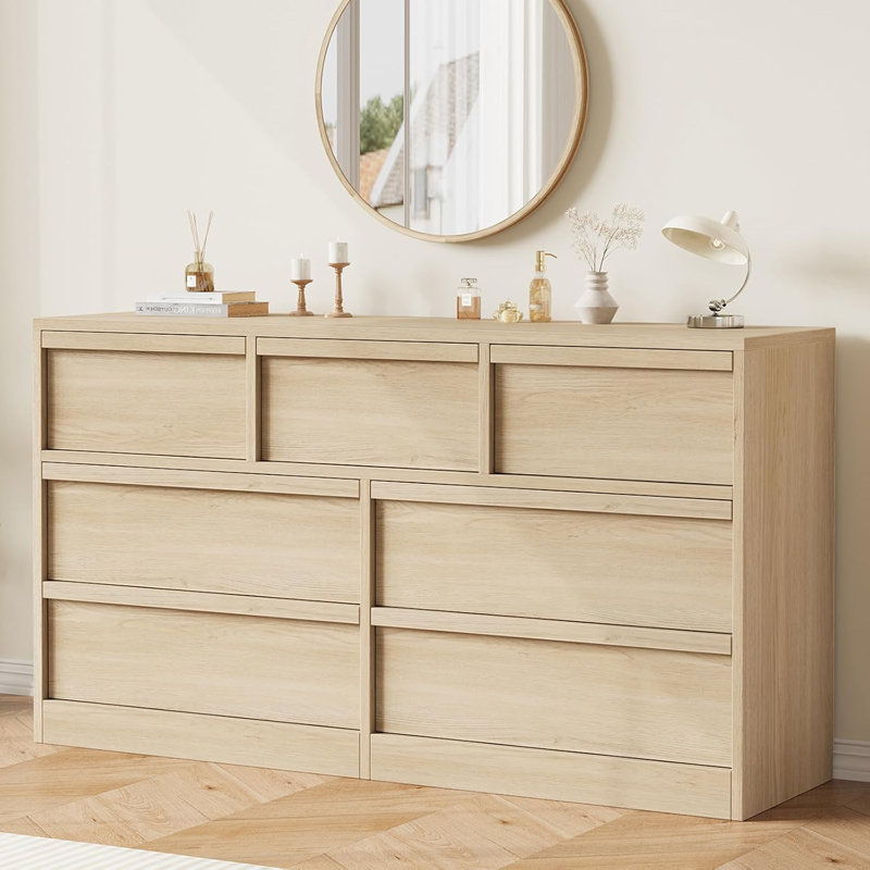 54cm W 7 - Drawer Chest of Drawers