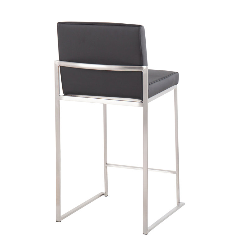 Contemporary High Back Barstool