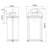 Laux 1 - Light 17.04'' H Gold Black Glass Outdoor Wall Lantern, Dusk-To-Dawn