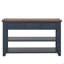 Console en bois de pin massif 48 po, table d'appoint moderne avec 3 tiroirs de rangement et 2 tablettes. Facile à assembler-1890086808-1890086815-1890086810