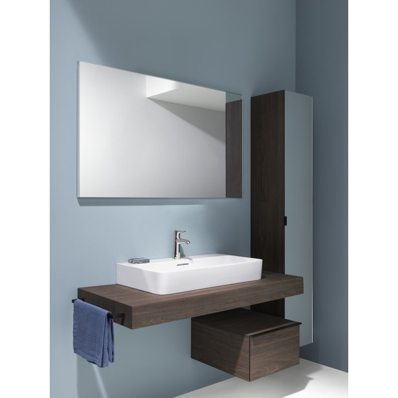 Val 37.38'' L Bathroom Sink, Single Hole