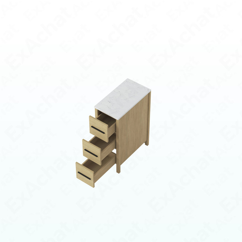 Meuble-lavabo 12 po, meuble-lavabo avec comptoir Freestangding