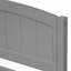 Lit plateforme avec lit gigogne-919670706