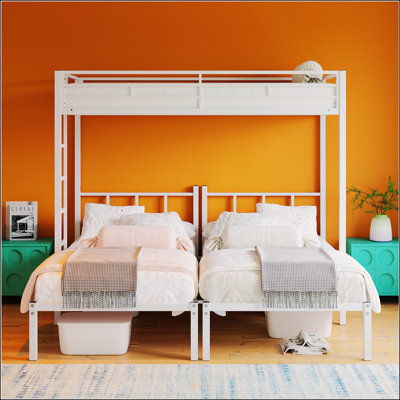 Twin Over Twin Over Twin Bunk Bed