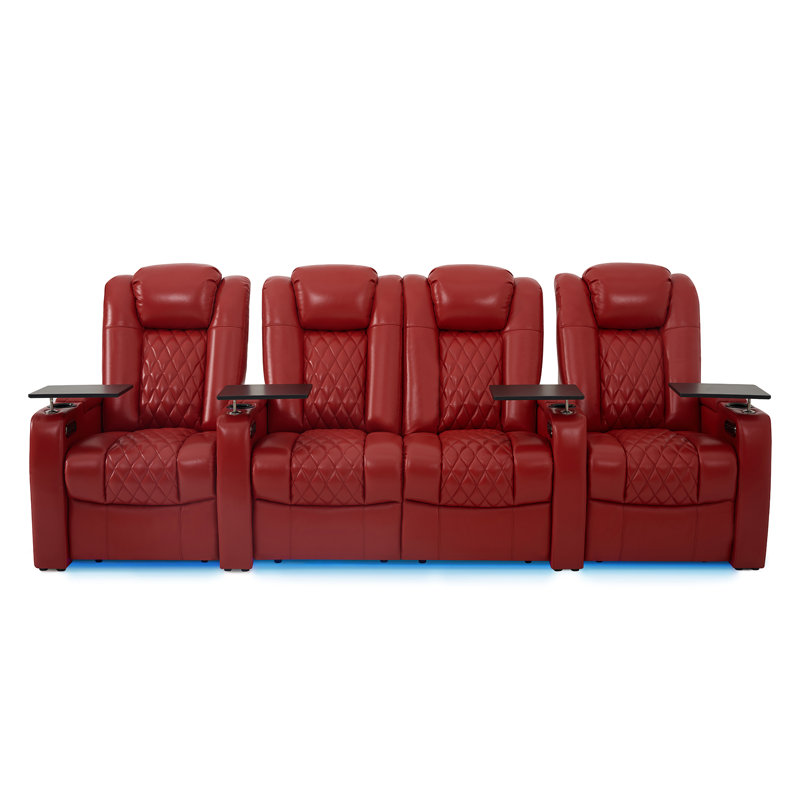 Fauteuil de cinéma inclinable Power Zero Gravity, Rouge