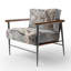 Chaise avec accoudoirs rembourrée Minimalisme-300207206