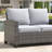 Willesden 7-Person Outdoor Wicker Conversation Set with 3-seat Sofa, Loveseat, Sofa Chairs, and Rattan Fire Pit Table-859791687
