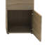 Cuuba 47.24" Rectangular Writing Desk with Storage Cabinet-2042390223