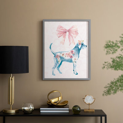 Lacy Macy Framed Print - Solid Wood