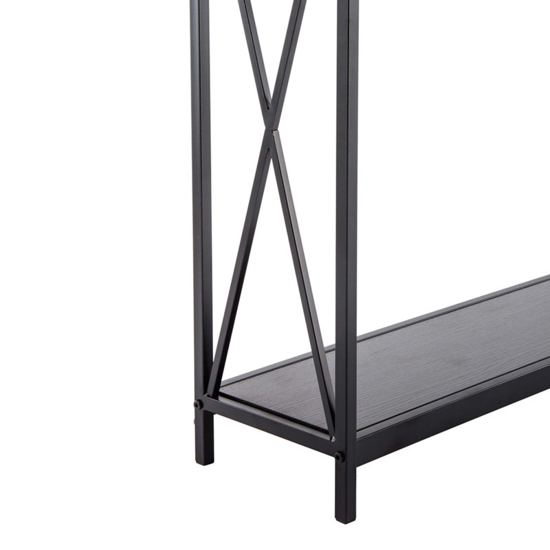 Table d'appoint Cross, Noir