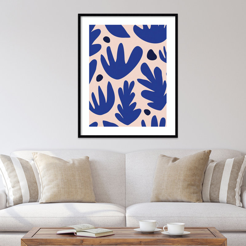 Bluebell Poster by Urban Road, 41.25" H x 33.25" W x 0.8" D, Black Framed