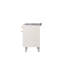 Cuisinière à double combustible 36 pouces avec 6 brûleurs, plaque chauffante (porte vitrée) ILVE Nostalgie II Series-98168232-124968149