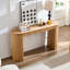 Console moderne avec tiroir pour le vestibule avec rayures verticales uniques