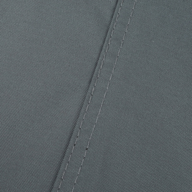 10 x 10 auvent de remplacement pour auvent pour tente pop-up et sac de poids de 4 pièces (seulement la housse et le sac de sable 4 pièces ne comprennent pas le cadre) Gris