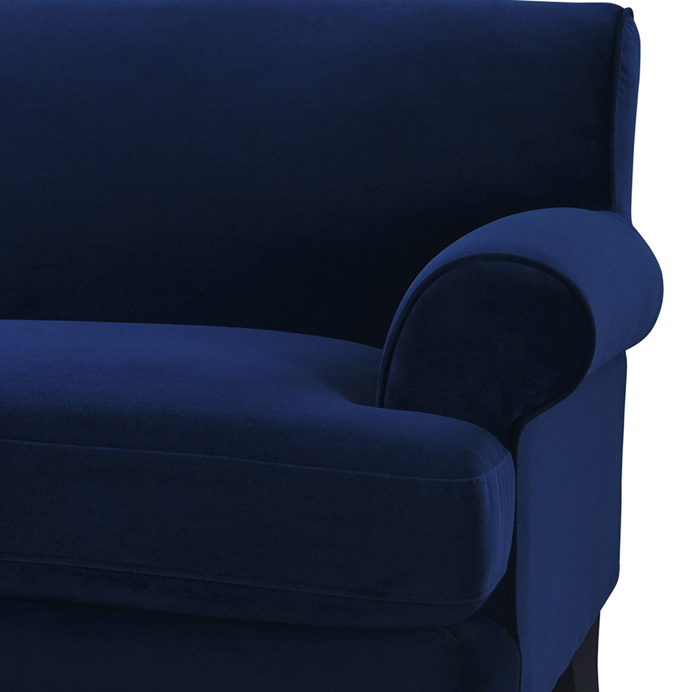 Harbor 88" Sofa, Navy Blue Velvet