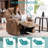 Zyriana Upholstered Heated Massage Chair-2039988582