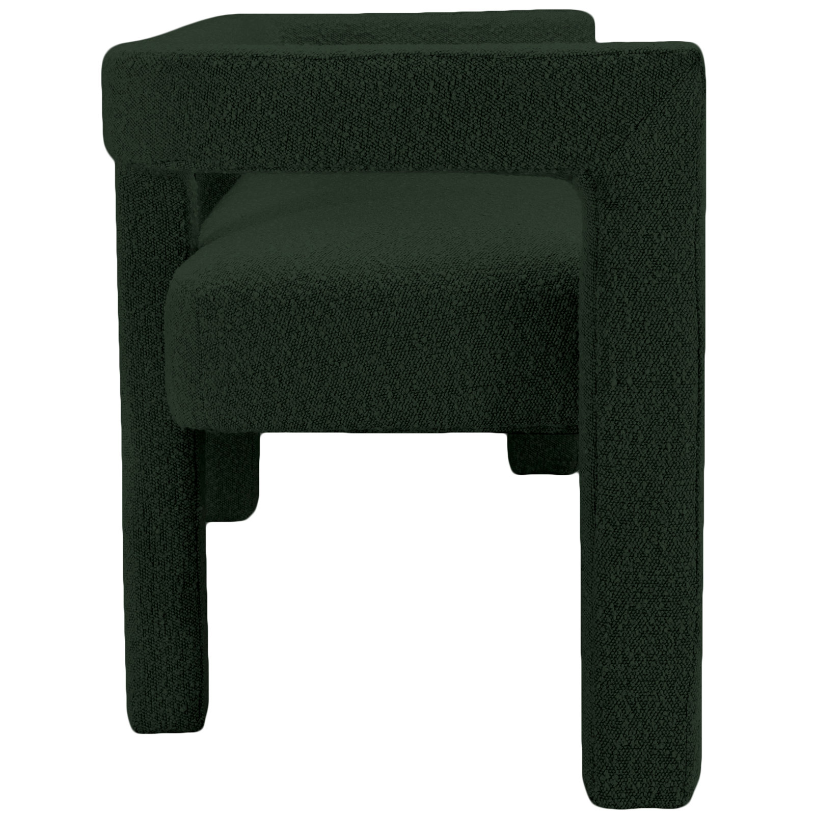Cedernier 67" Bedroom Bench, Green