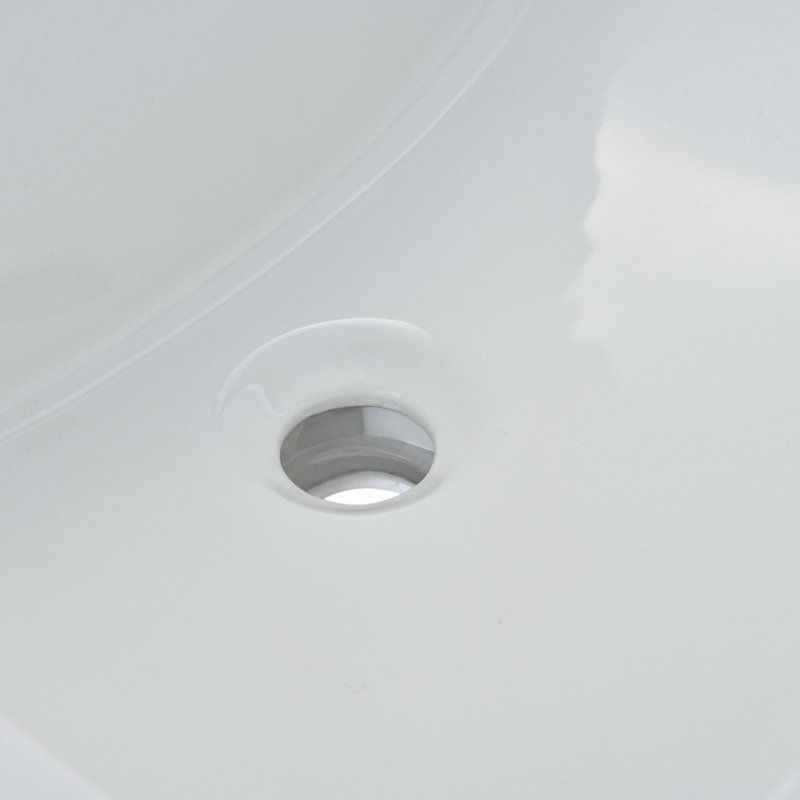36 Engineered Stone Material 1 Single Bathroom Vanity Top Yes Sink, Right